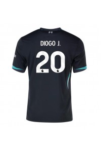 Fotbalové Dres Liverpool Diogo Jota #20 Venkovní Oblečení 2024-25 Krátký Rukáv